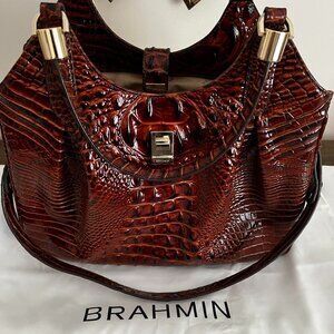 Brahmin Celia Purse, Pecan Melbourne, Style: S82-151